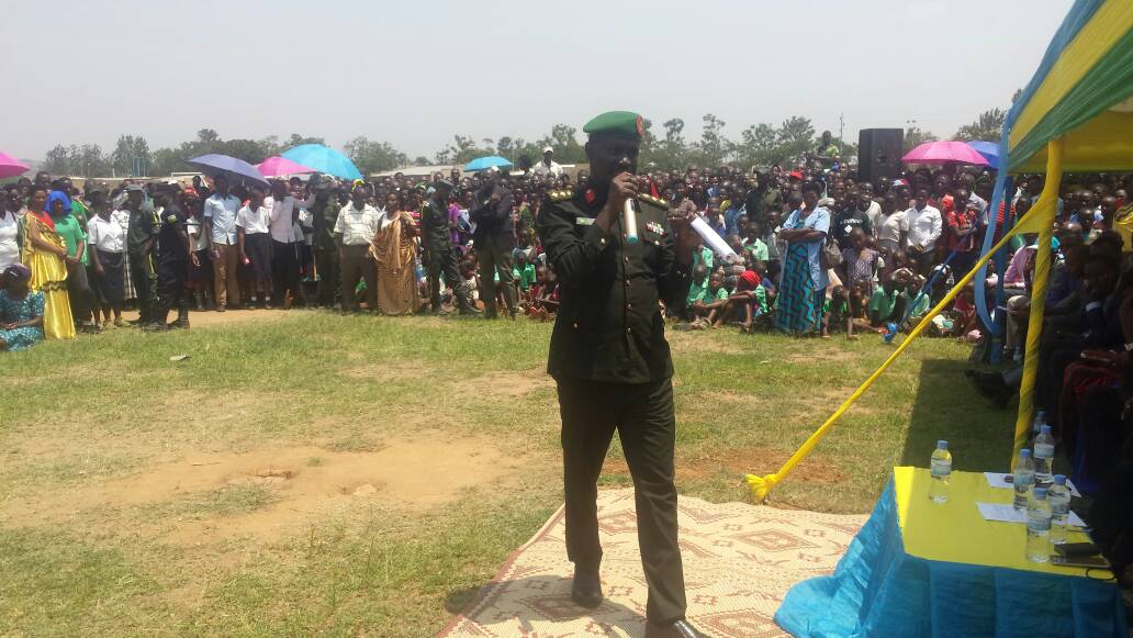 col Rugambwa Albert yabwiye urubyiruko kwitegura kumenera igihugu amaraso kuko ari cyo kiguzi