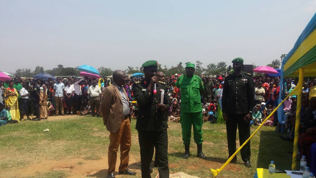 Col Rugambwa yavuze ko bakoze imyitozo ya Gisirikare ari 800 bagasoza urugamba ari 6 gusa 