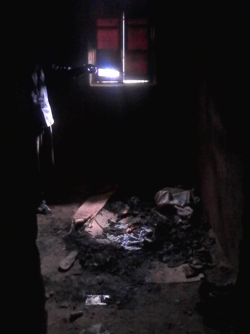 Hahiye igice cy'uburiri gusa