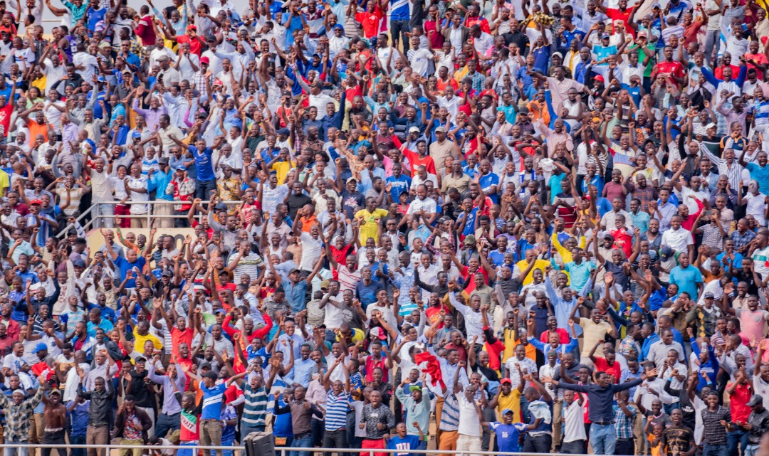 Abafana ba Rayon Sports bari buzuye Stade Amahoro mu byishimo by'igitego