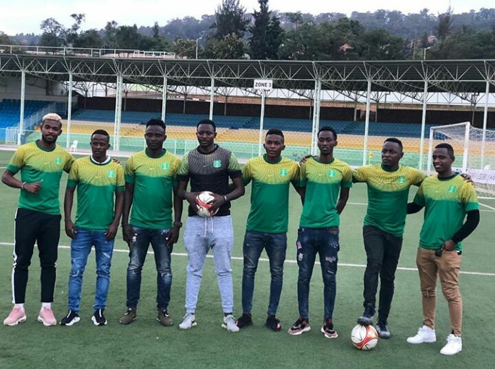 Bamwe mu bakinnyi bamaze kwinjira muri AS Kigali