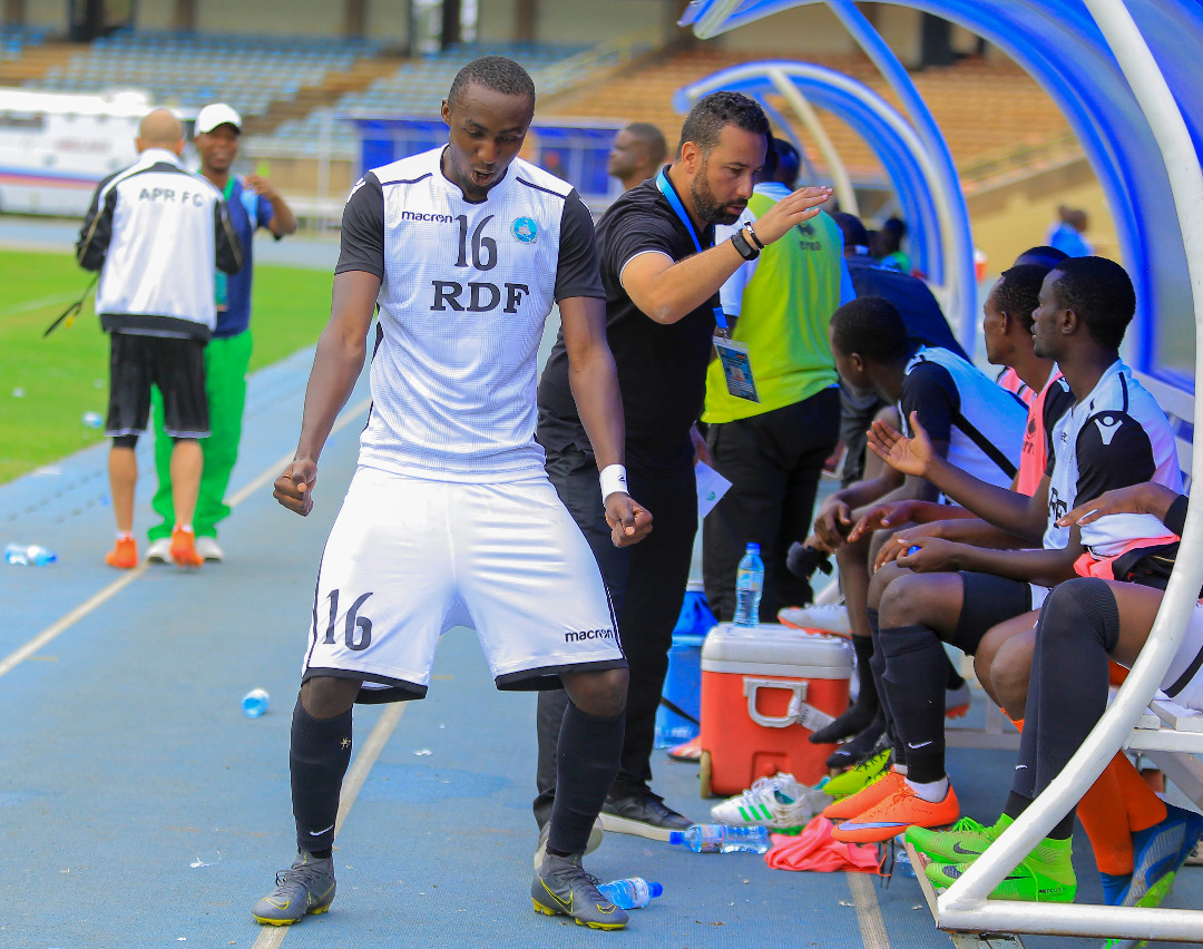 Sugira Ernest watsinze igitego muri uyu mukino