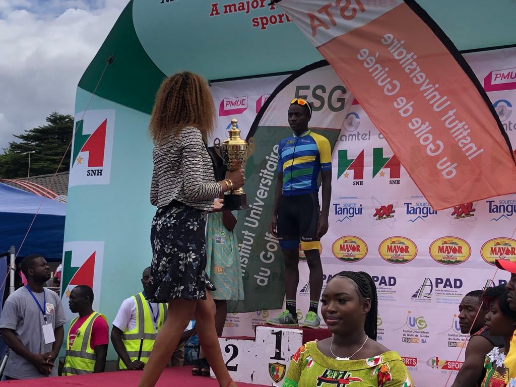 Munyaneza Didier wabaye umukinnyi mwiza ukiri muto muri Grand Prix Chantal Biya, akaba n'uwa kane muri rusange nawe arerekeza i Ouagadougu