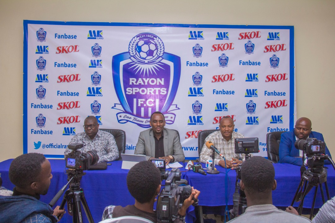 Abayobozi ba Rayon Sports na Gasogi mu kiganiro n'itangazamakuru