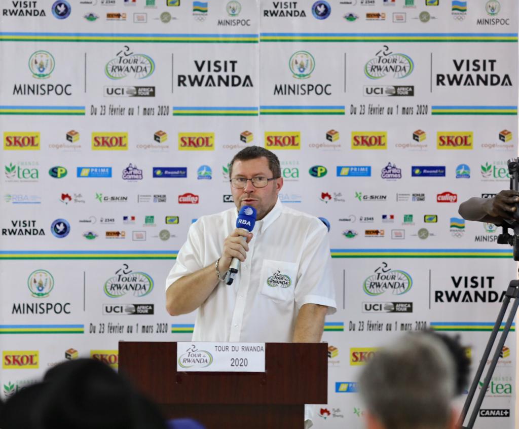 Olivier Grandjean umwe mu mpuguke zitegura Tour du Rwanda, atangaza inzira n'amakipe azitabira Tour du Rwanda 2020