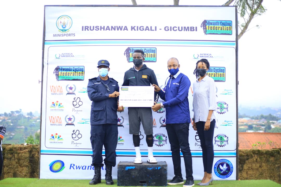 Manizabayo Eric yegukanye umwanya wa mbere mu bagabo