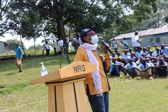 Ingabire Marie Immaculée wa Transparency International Rwanda aganiriza abari Iwawa