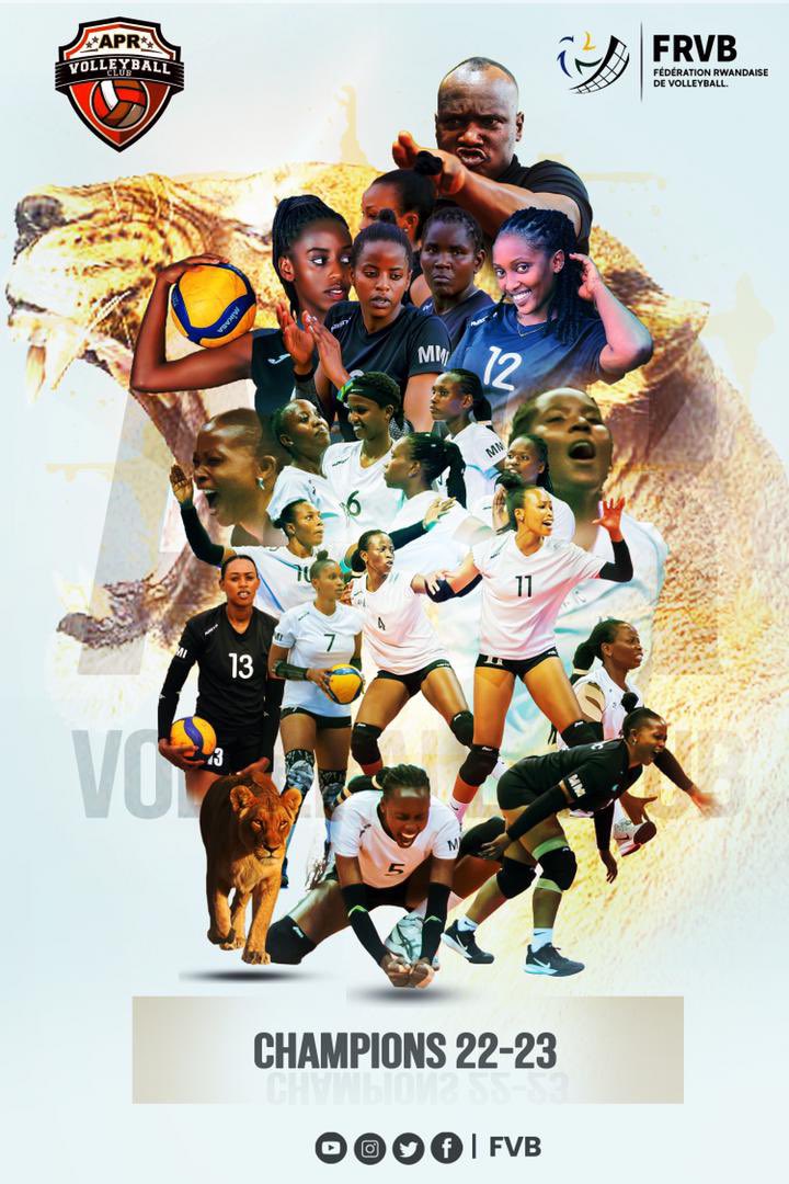 Ikipe ya APR VC yegukanye igikombe habura Phase imwe.