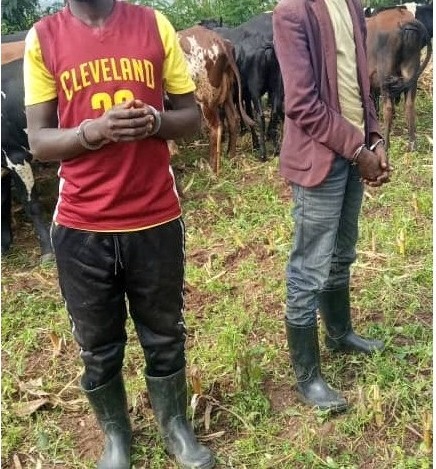 Abakekwaho ubwo bujura bafashwe