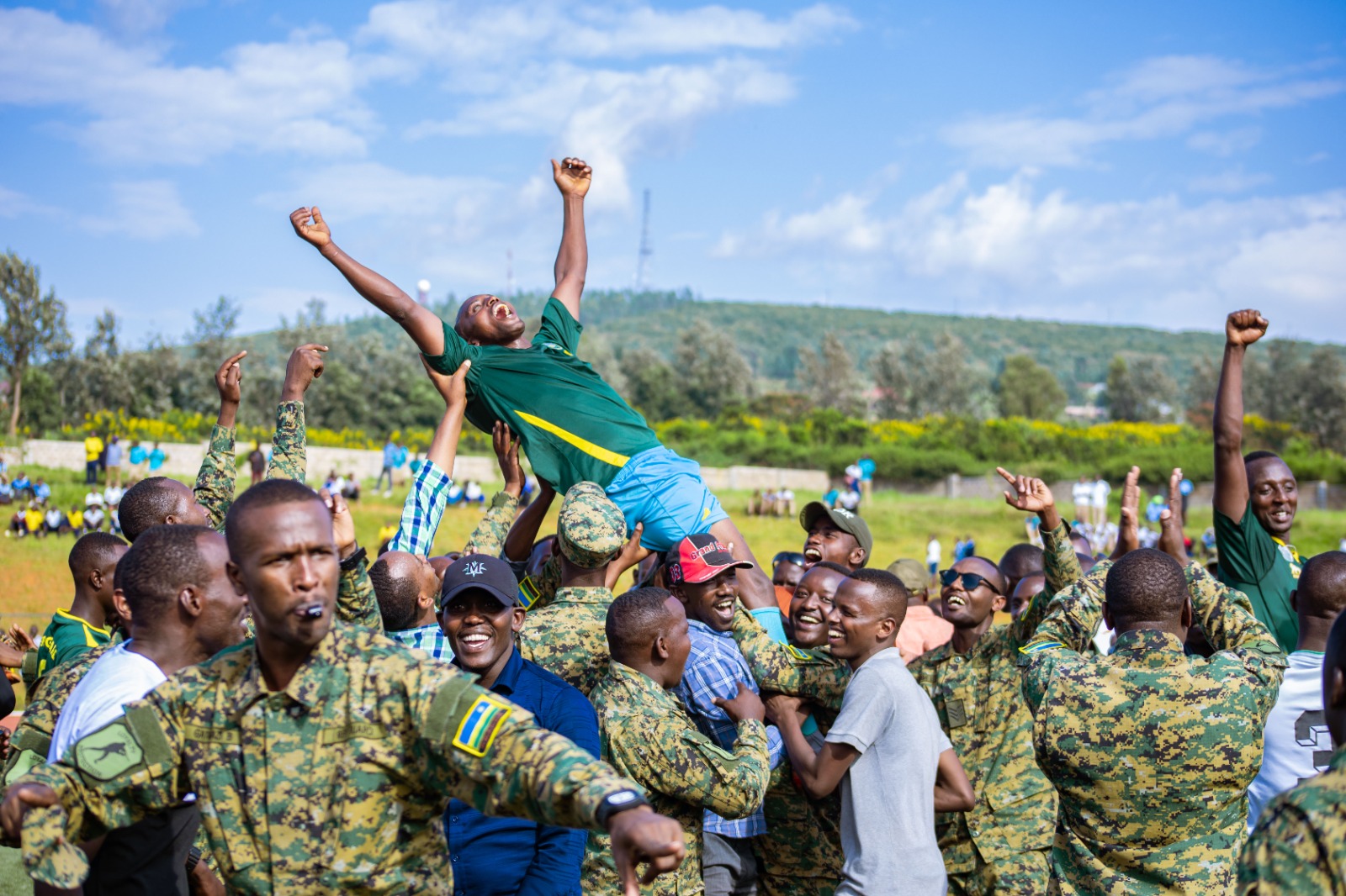 Ibyishimo byari byose nyuma yo kwegukana igikombe