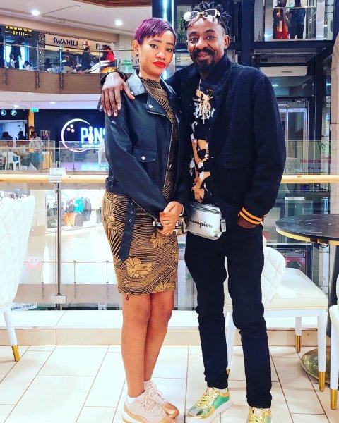 Papa Emile n'umugore we Ineza Parfine bari basigaye batuye muri Kenya