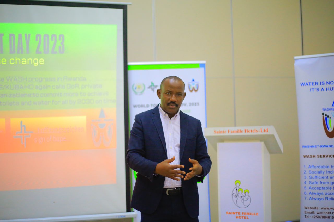 Umuyobozi Nshingwabikorwa wa WASHNET-RWANDA, George Bagabo