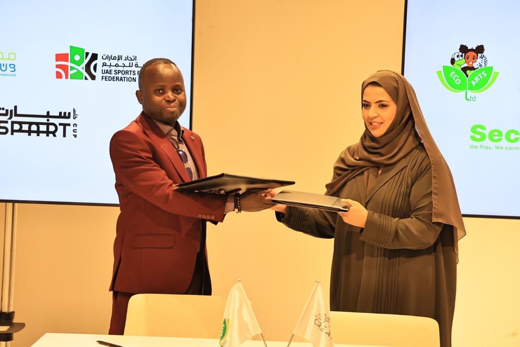 Shumbusho Patience, Umuyobozi mukuru wa Eco Arts na Khulood Al Junaibi, Umunyamabanga mukuru wa UAE Sports /All Federations.