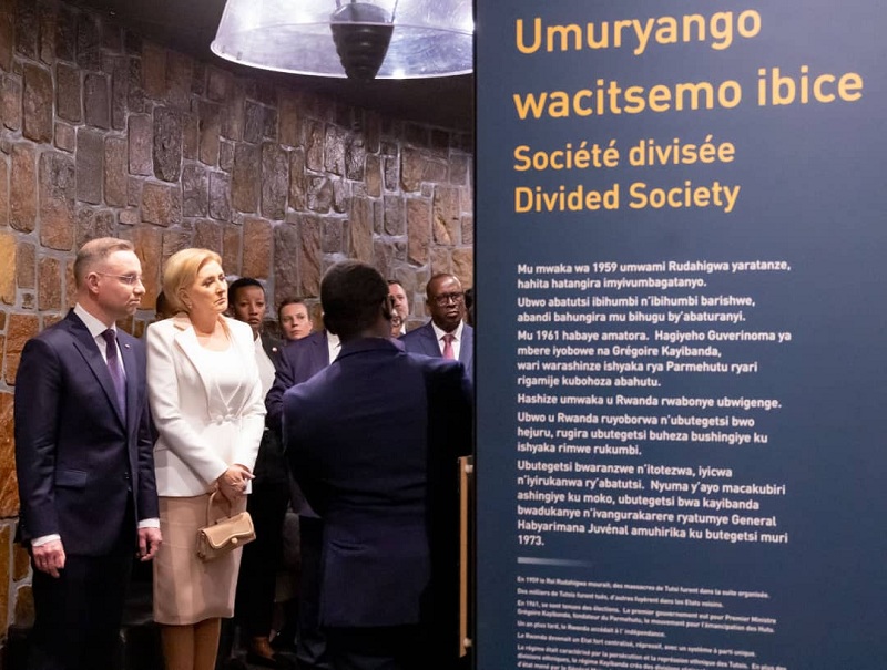 Basuye Urwibutso rwa Jenoside rwa Kigali