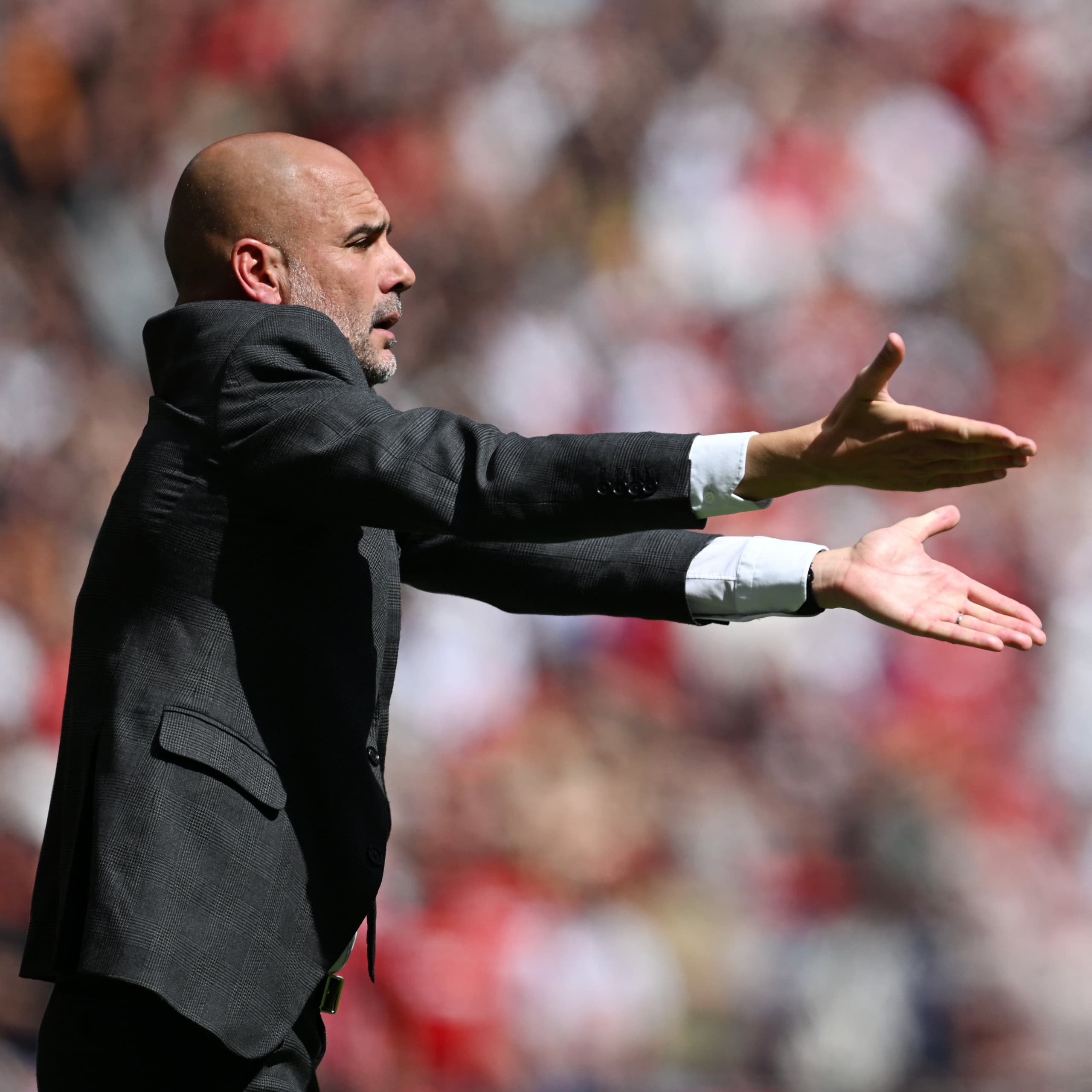 Umutoza Pep Guardiola wa Man City uyu mwaka atwaye shampiyona gusa mu gihe 2023-2024 yari yatwaye ibikombe bitatu birimo na FA Cup