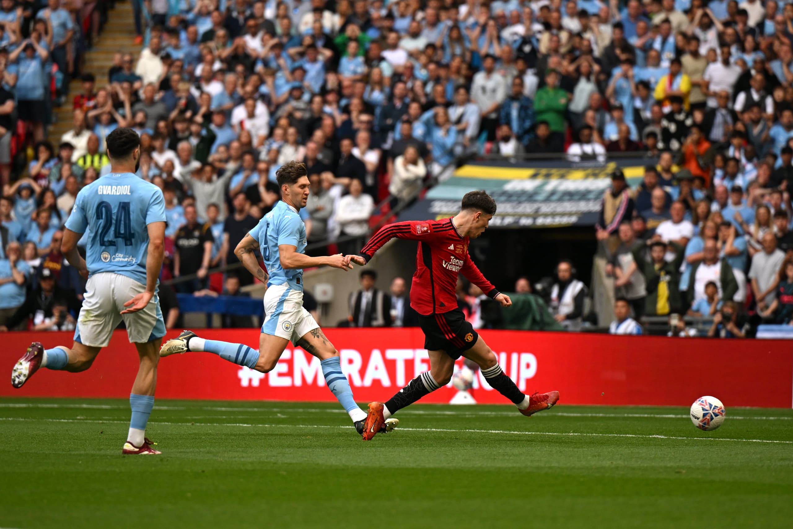 Alejandro Garnacho atsinda igitego cya mbere cya Manchester United