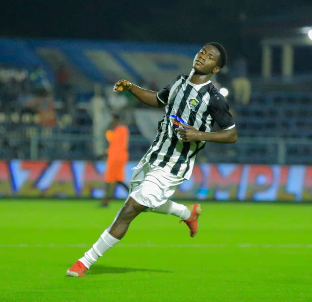 Umunya-Ghana Dauda Yussif yinjiye mu kibuga mu gice cya kabiri asimbuye