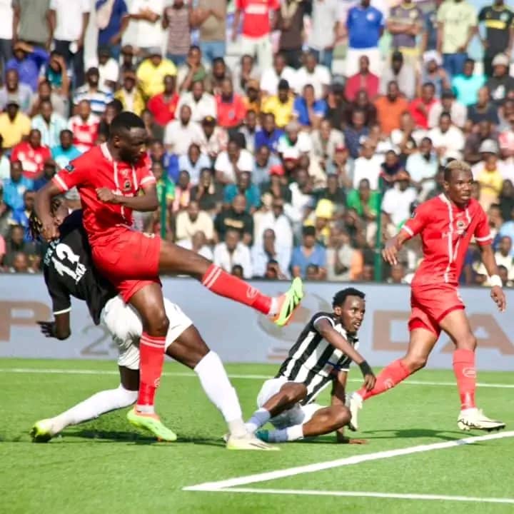 Ricky Banda atsindira Red Arrows igitego cya mbere ku munota wa 62