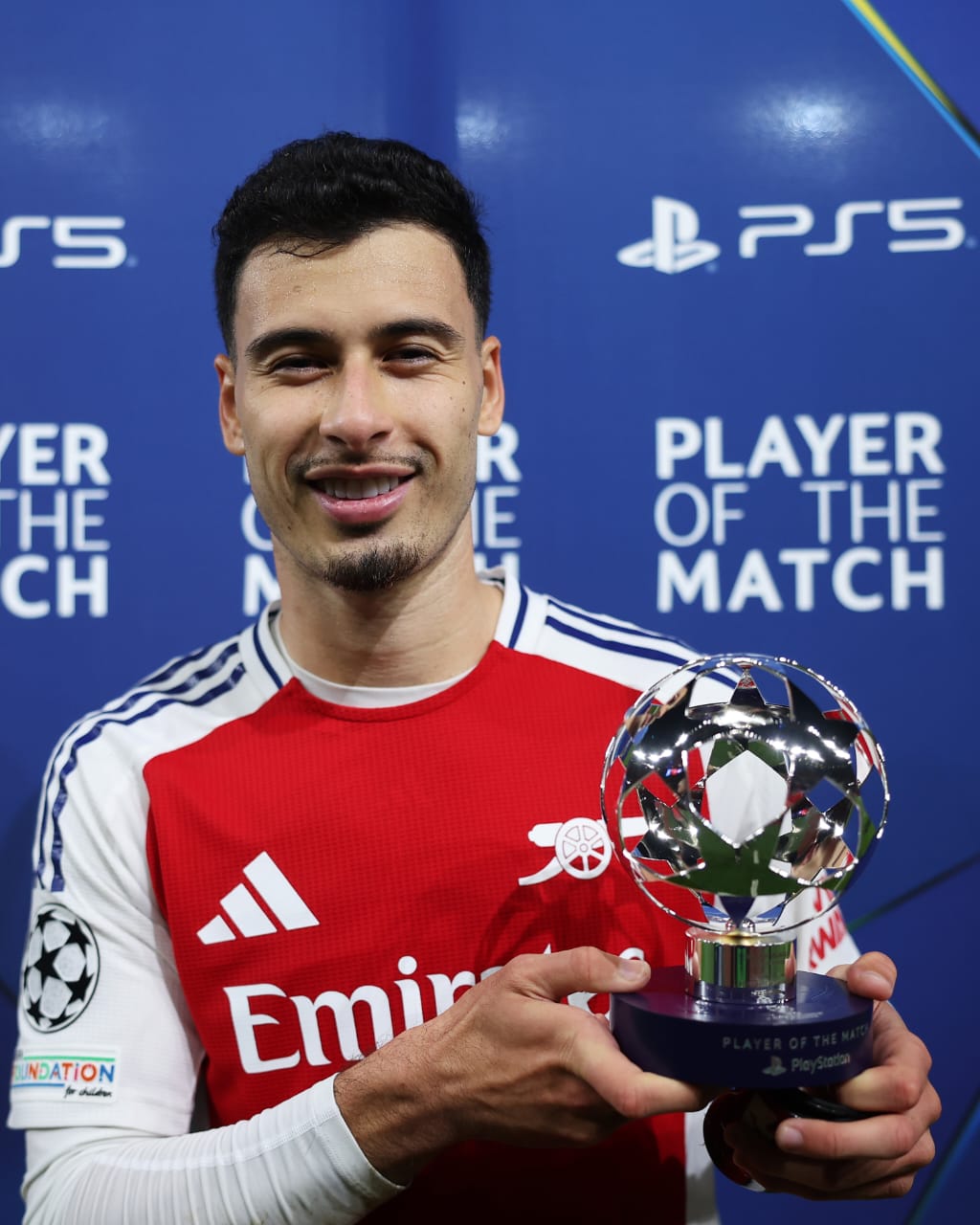 Martinelli yatowe nk'umukinnyi mwiza muri uyu mukino