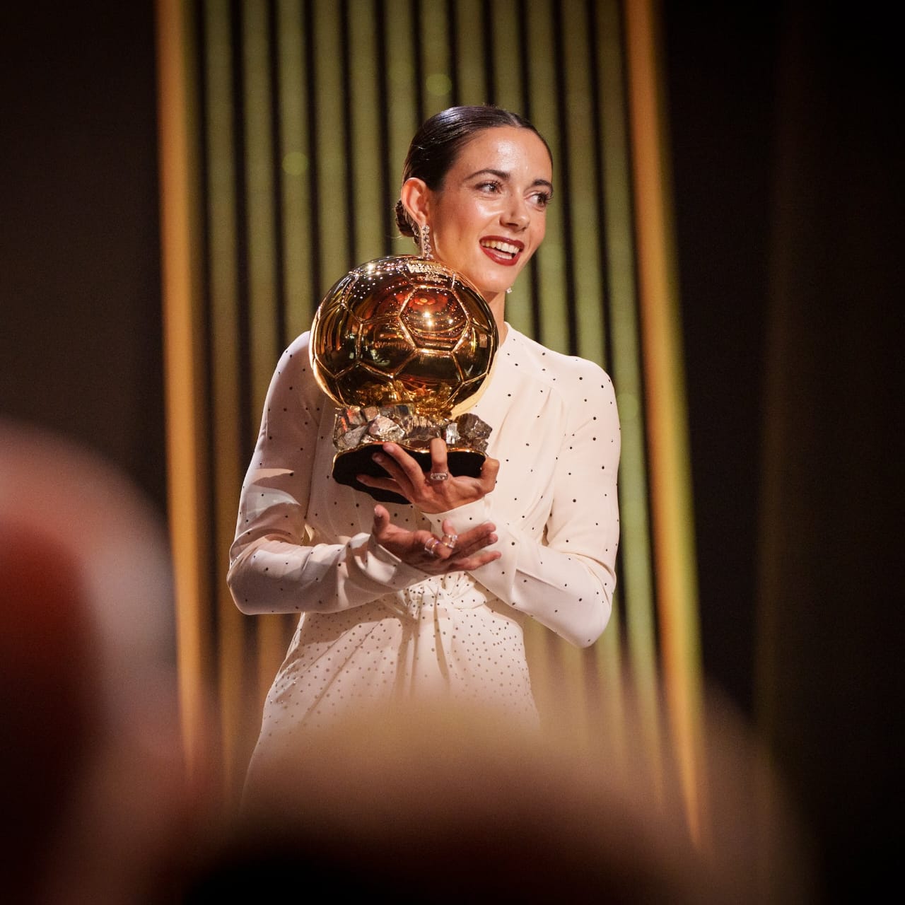 Aitana Bonmatí ukinira FC Barcelona yegukanye Ballon d'Or mu bagore