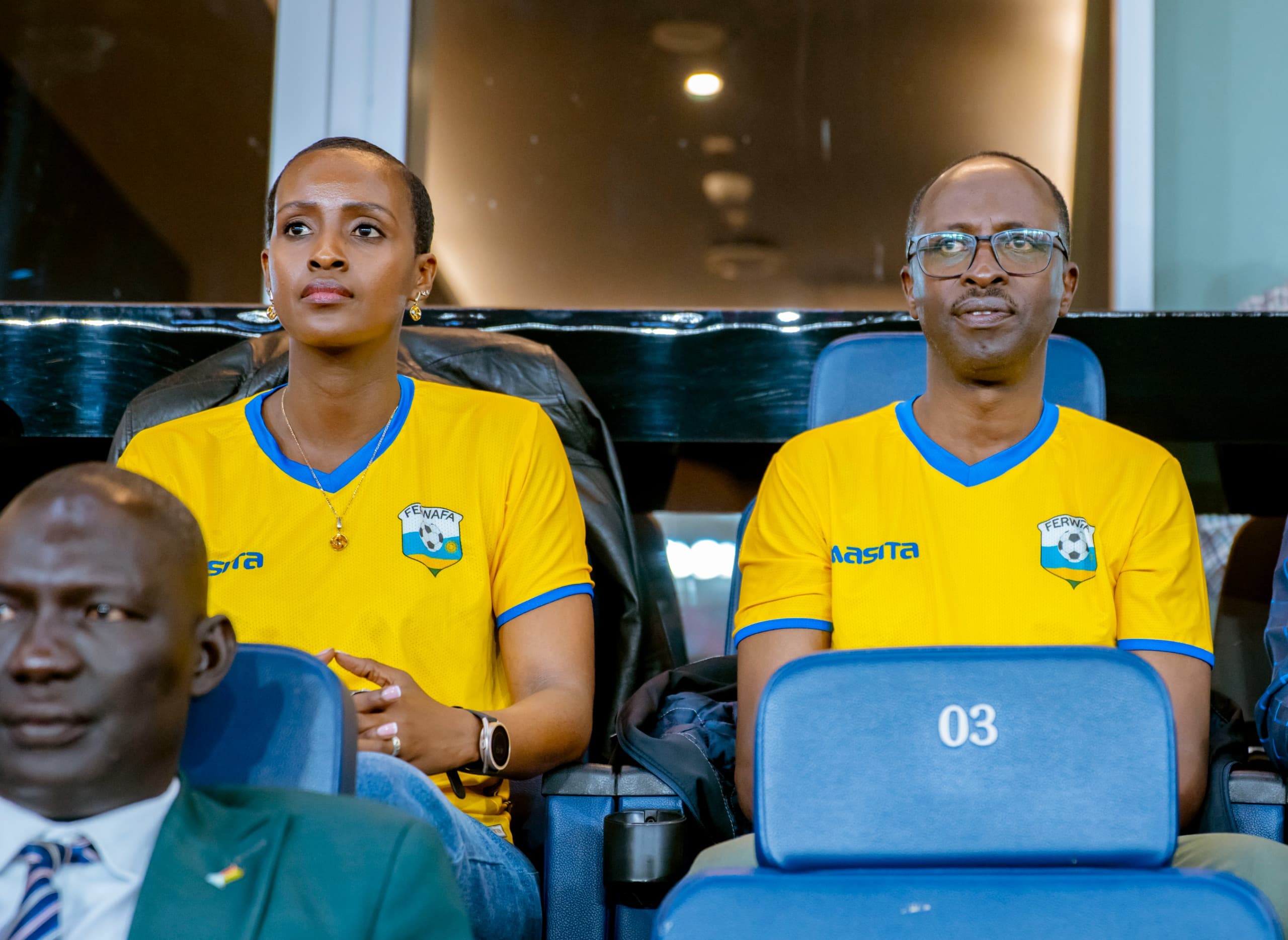 Minisitiri Nelly Mukazayire yitabiriye uwo mukino