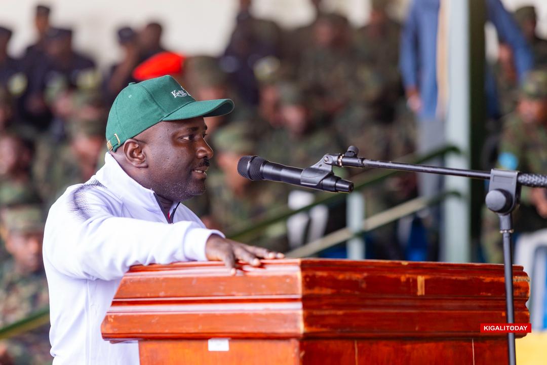 Guverineri w'Intara y'Amajyaruguru Mugabowagahunde Maurice yari mu bitabiriye uyu mukino 