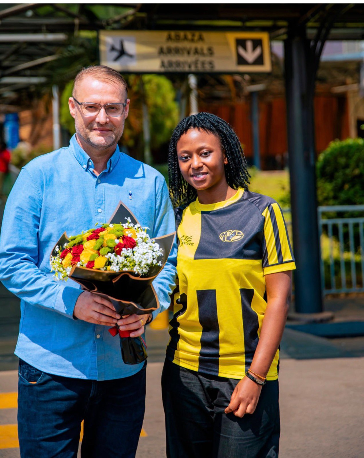 Tomas Trucha yari amaze amasaha macye ageze mu Rwanda