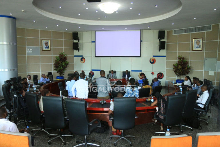 Umujyi wa Kigali wabwiye abanyamakuru ko abikorera bagera kuri 968 aribo bagomba kwimuka aho bakorera (Photo Batamuriza Natasha)