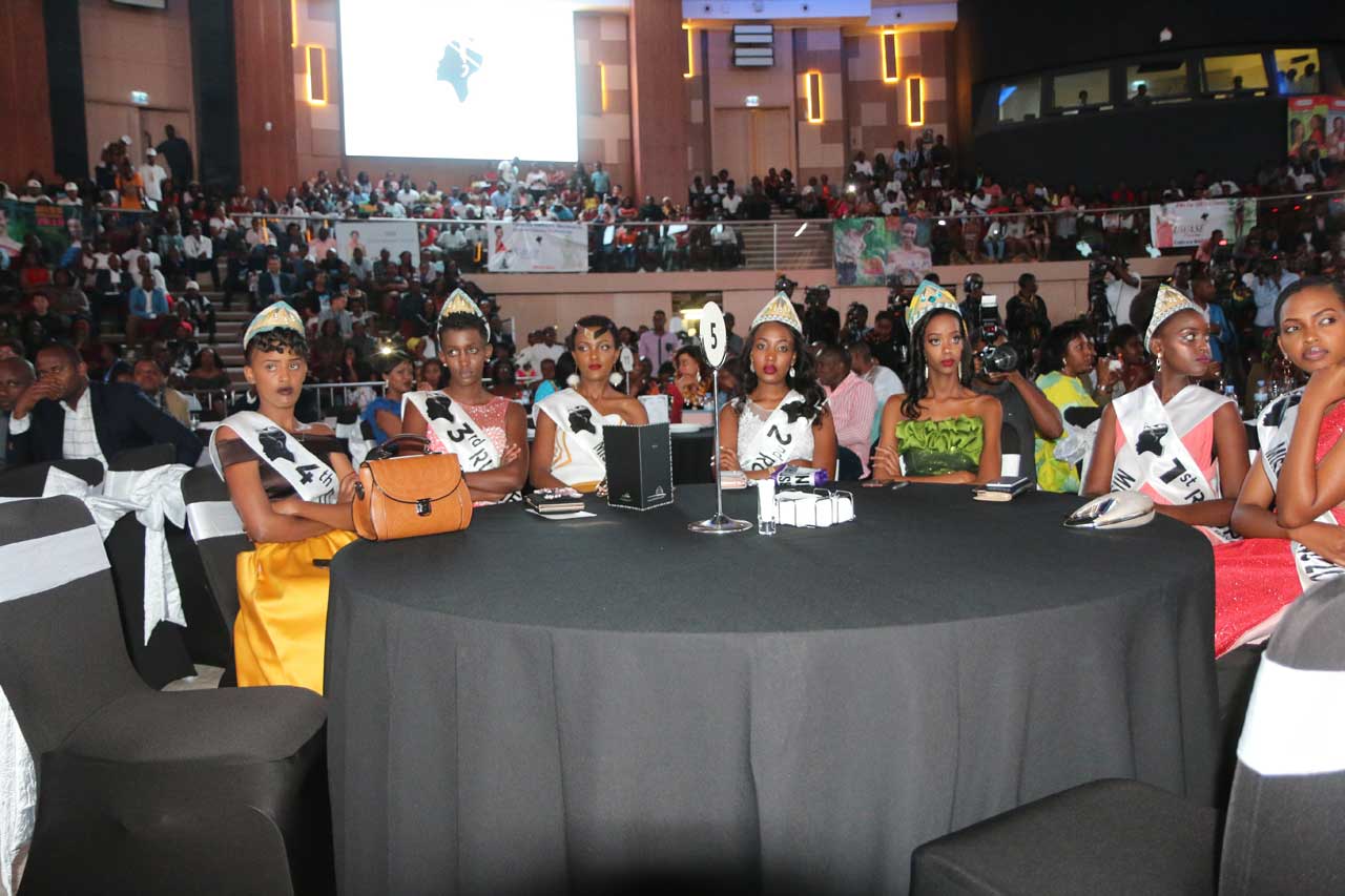 Itsinda rya Miss Rwanda 2017 ryose ryari rihari