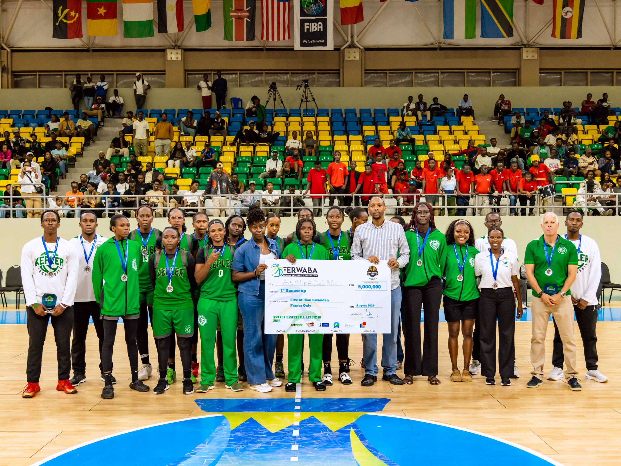 KEPLER WBBC yegukanye umwanya wa kabiri ku nshuro yayo ya mbere ikinnye Final