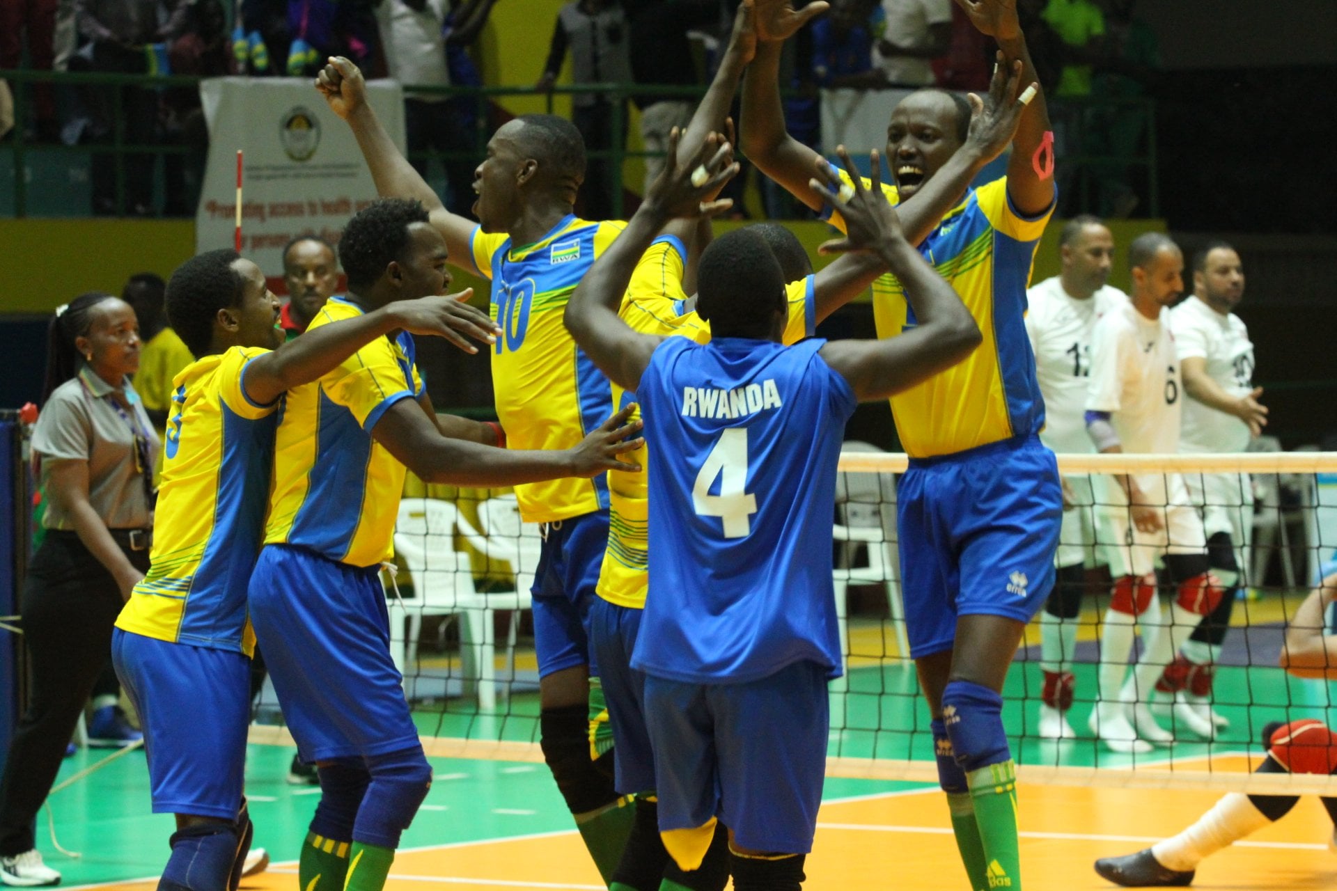 Abakinnyi b'u Rwanda bishmira intsinzi