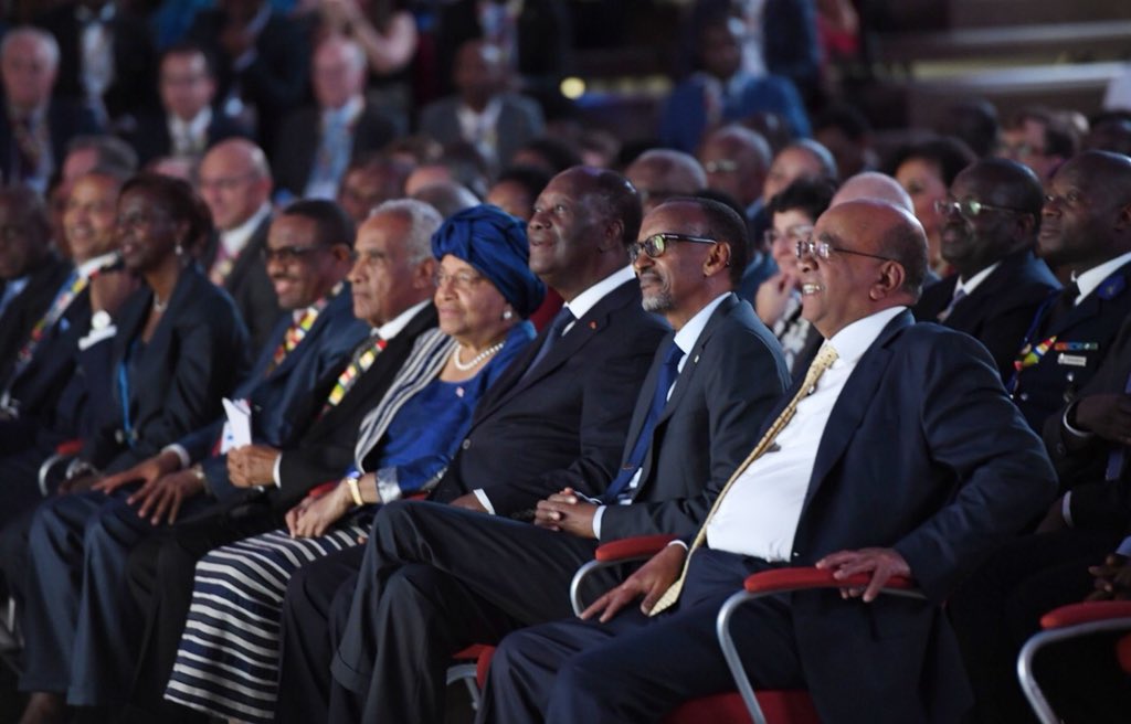 Uyu muhango witabiriwe n'abayobozi batandukanye barimo Perezida wa Côte d'Ivoire Alassane Ouattara