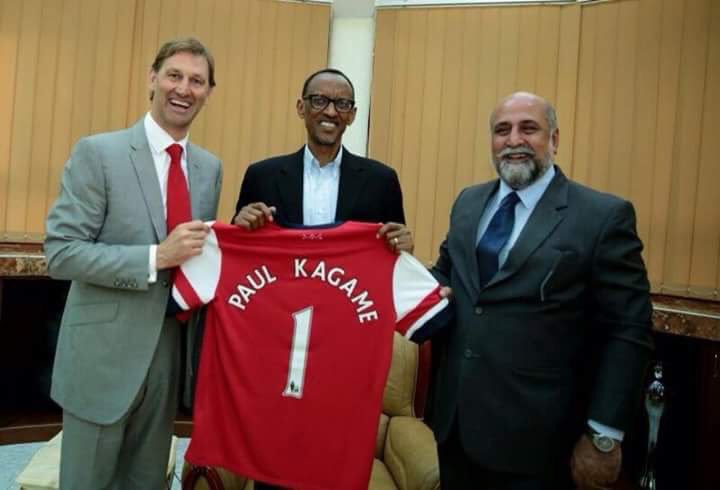 Perezida Kagame ngo ibibazo bya Arsenal abibona kuri ba nyirayo, ntabibona ku mutoza