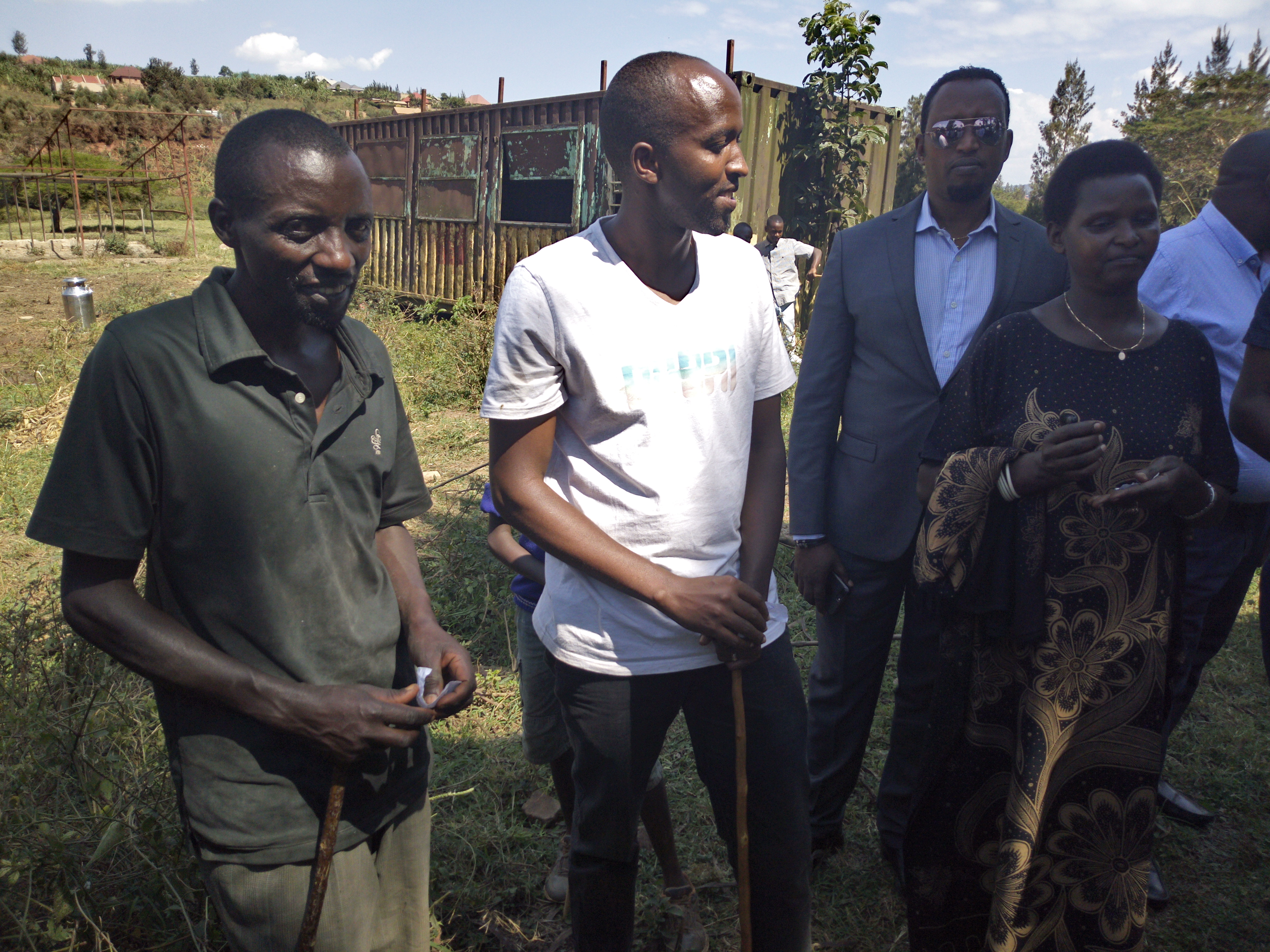 Aba ni bo bahagarariye imiryango yagabiwe Inka