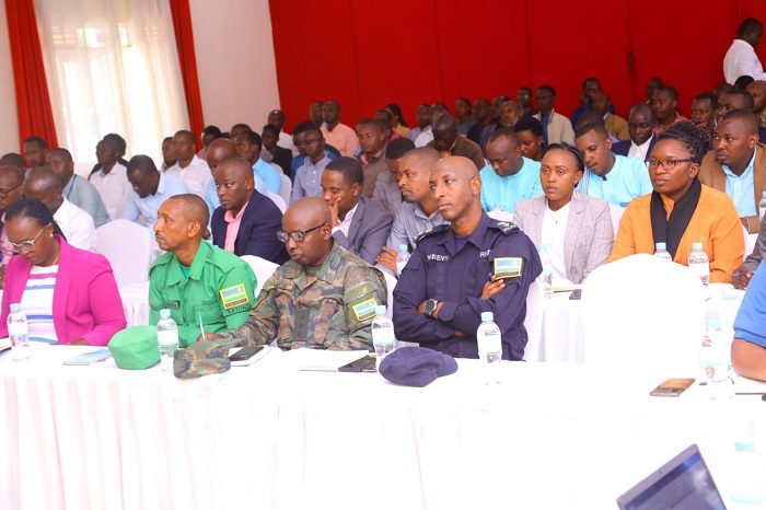 Abashinzwe umutekano na bo bari mu bitabiriye iyo nama