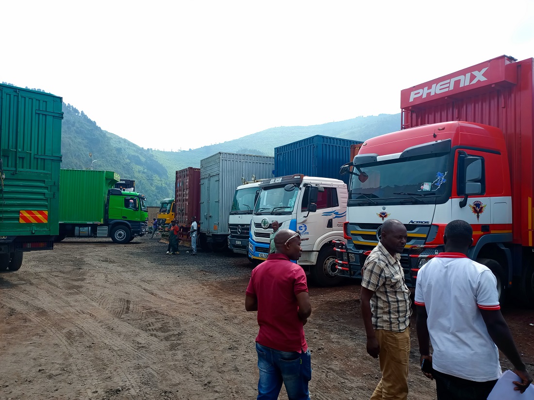 Icyakora abatwara amakamyo batinye kujya i Goma