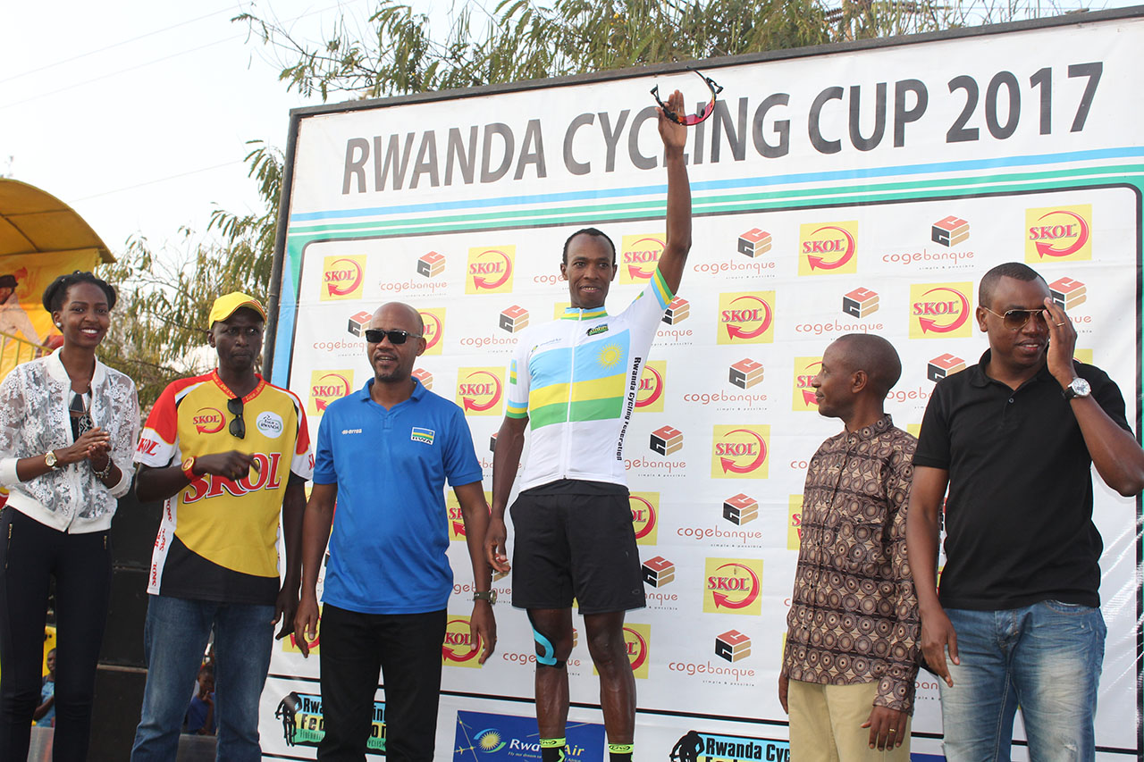 Adrien Niyonshuti yisubije umwanya yari yanegukanye umwaka ushize