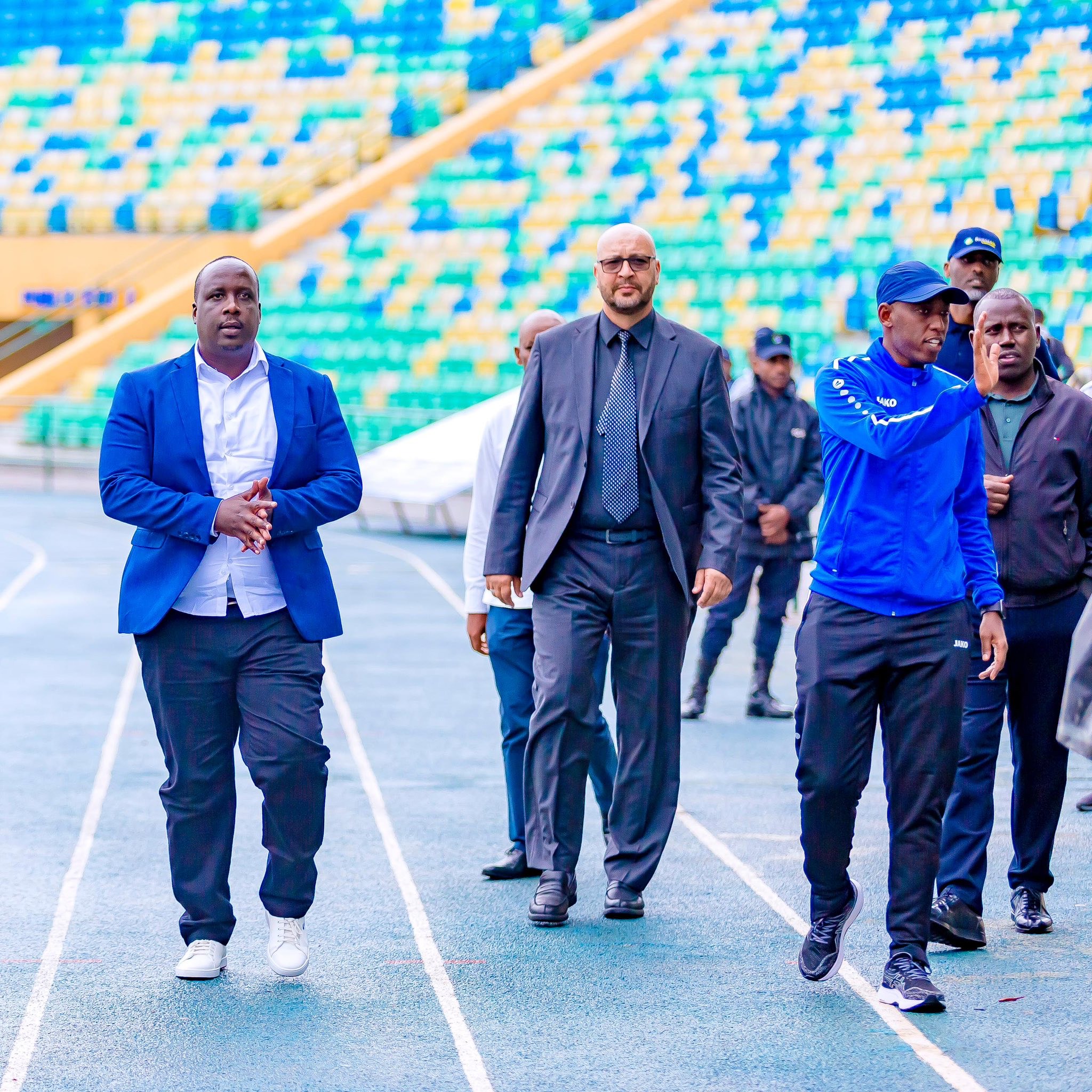 Iyi mikino ya nyuma yitabiriwe n'abayobozi batandukanye