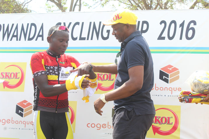 Gasore Hategeka wegukanye Muhazi Challenge