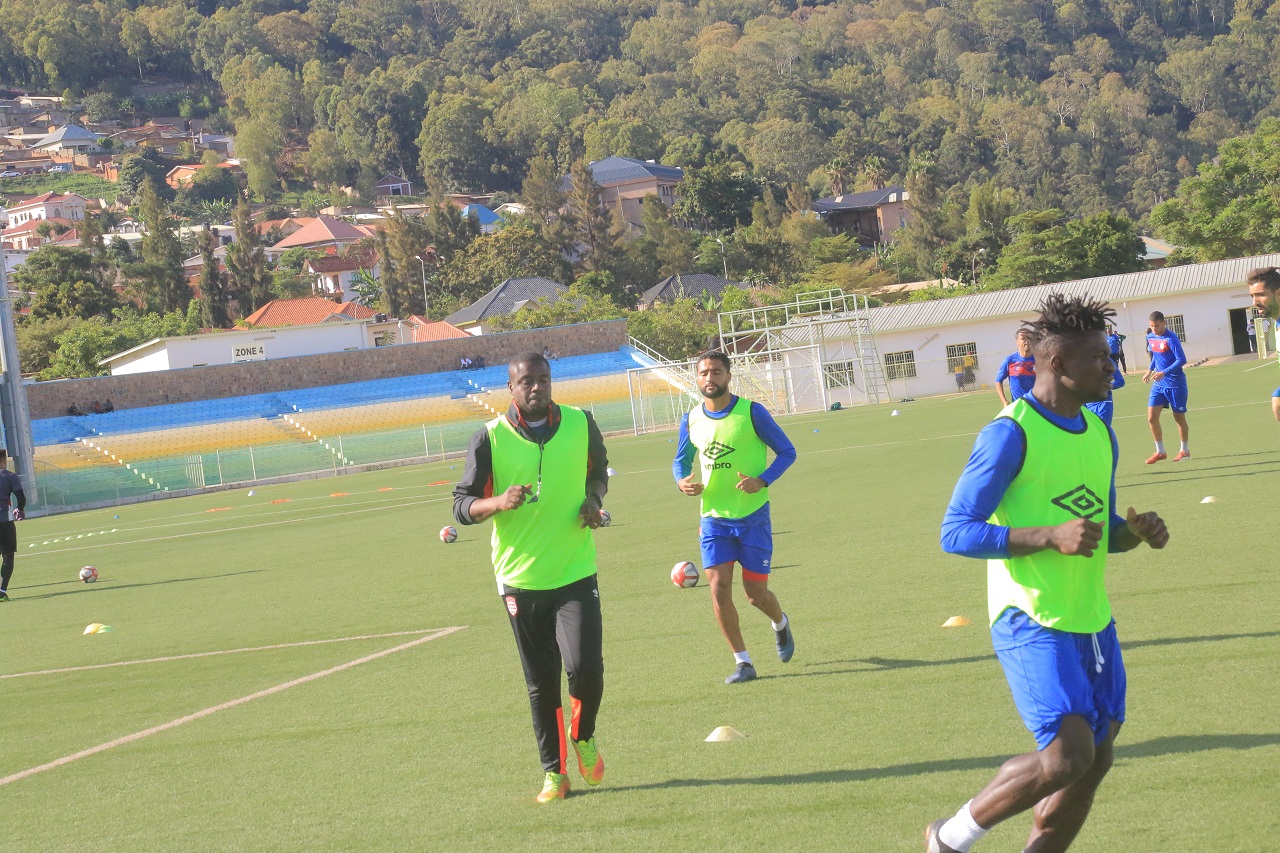 Rutahizamu ukomoka muri Ghana (uri imbere), ni we umaze gutsindira ibitego byinshi iyi kipe muri uyu mwaka