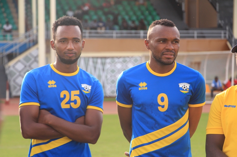 Mico Justin na Tuyisenge Jacques nabo bakoze imyitozo