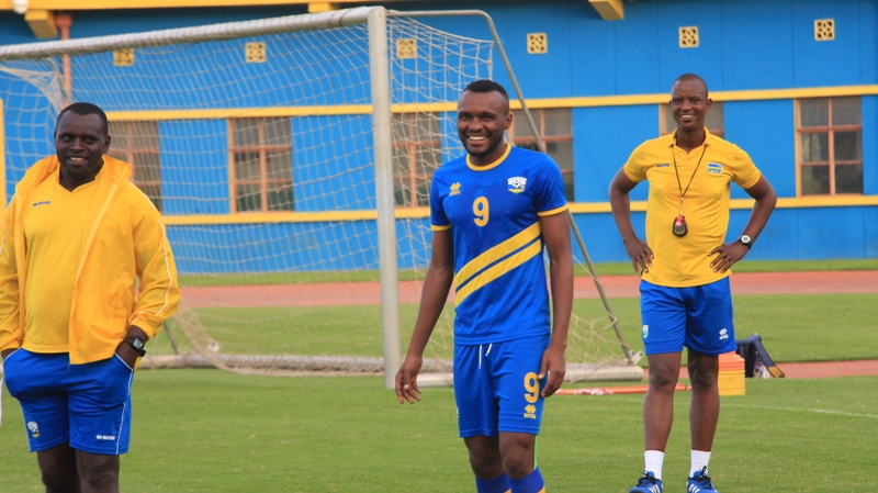 Umutoza wungirije Habimana Sosthene na Kapiteni wungirije Tuyisenge Jacques akanyamuneza kari kose