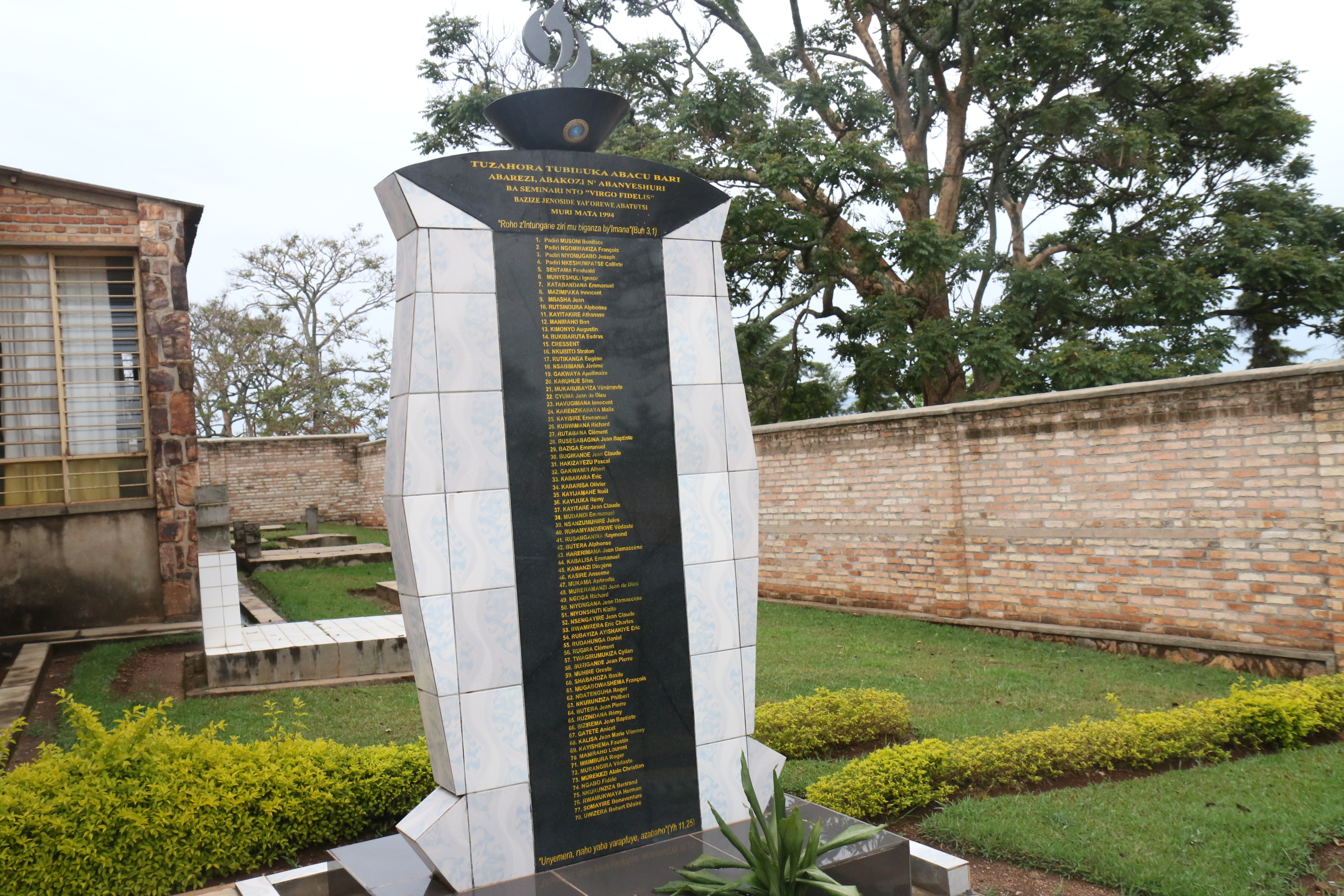 Amazina y'abazize Jenoside yakorewe Abatutsi mu mwaka wa 1994 bibukwaga muri aya marushanwa