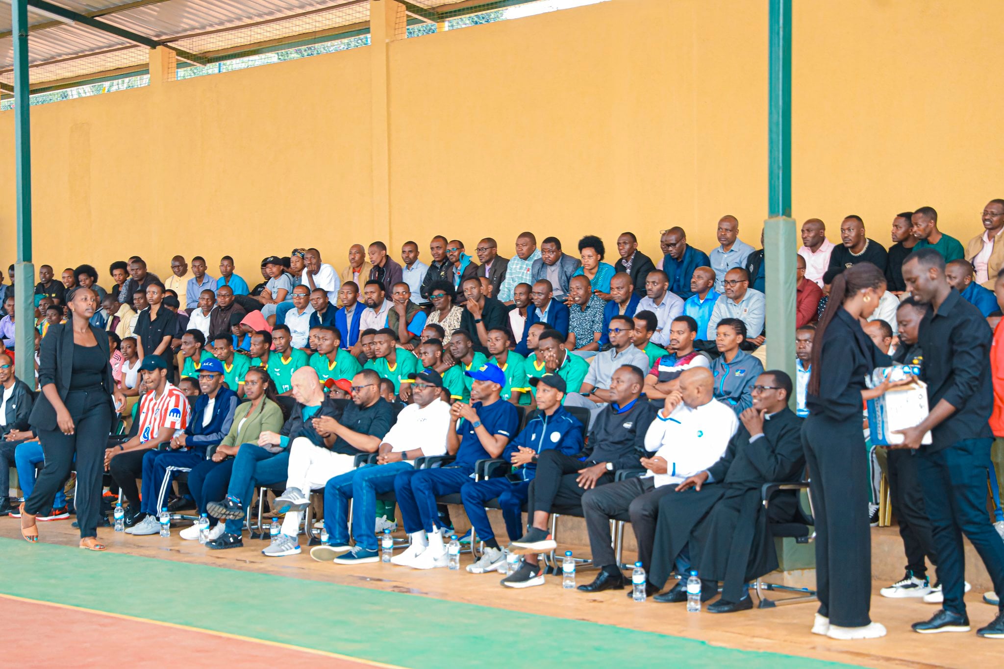 Ubwo hatangizwaga ku mugaragaro imikino ya za Kaminuza