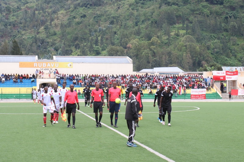 Mbere y'umukino, Etincelles na Musanze zisohoka mu rwambariro