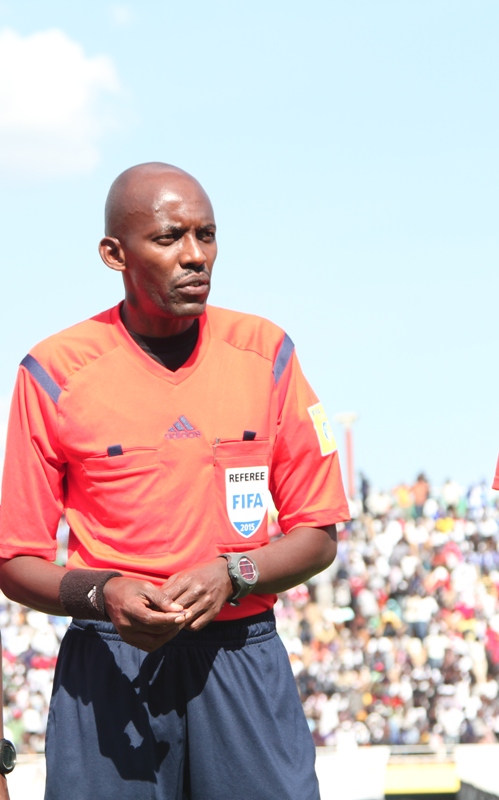 Hakizimana Luis azaba ayoboye umukino wa Zesco United na TP Mazembe