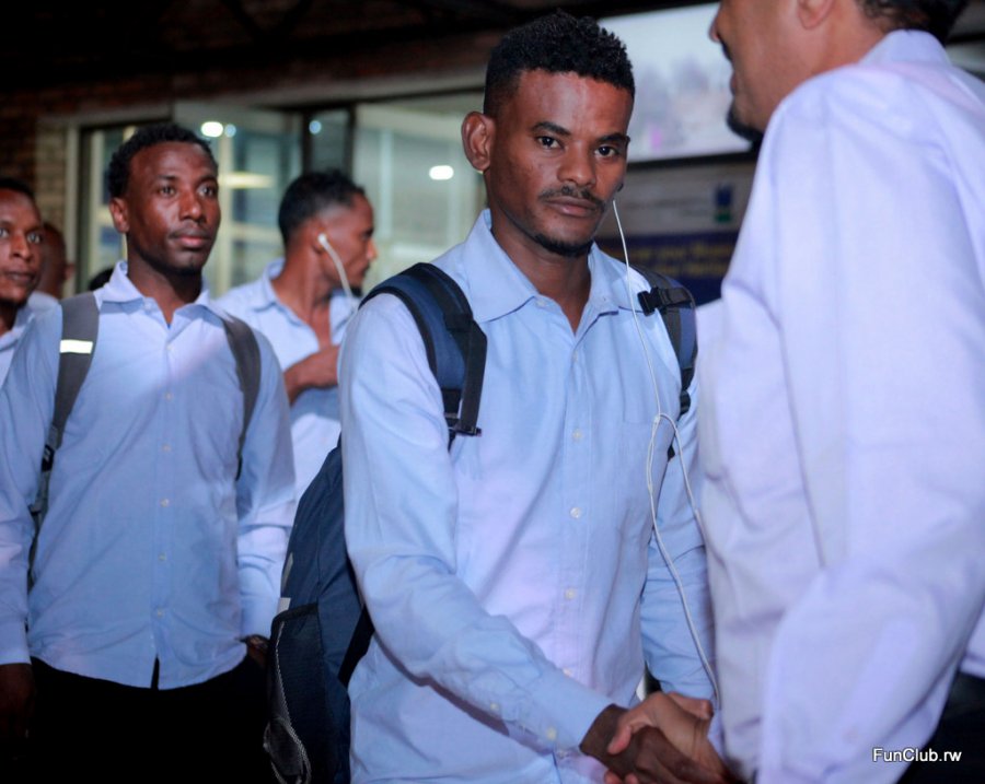 Al Hilal ubwo yageraga i Kigali (Ifoto: Fun Club)