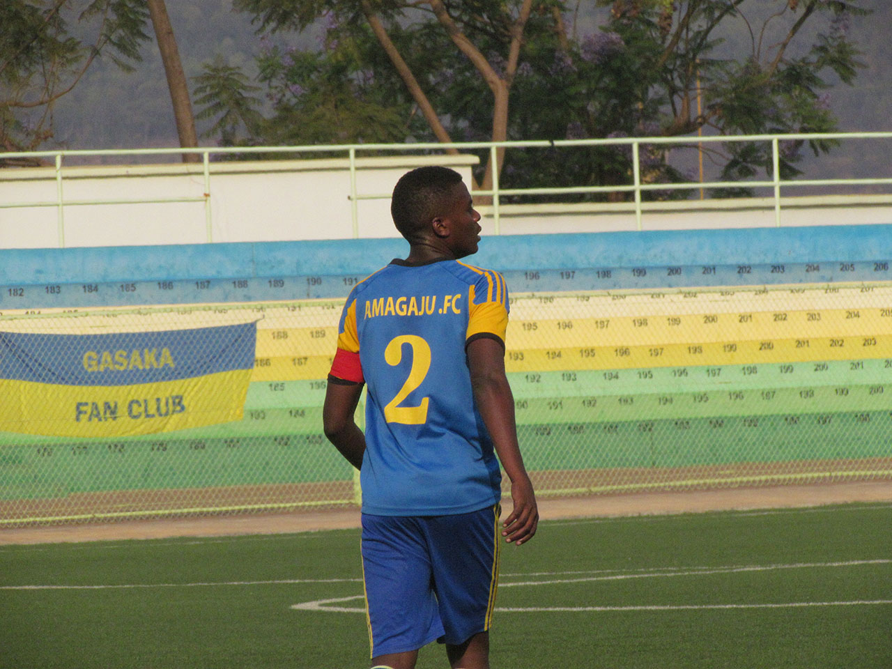 Bizimana Noel kapiteni w'Amagaju watsinze igitego cyo kwishyura mu mukino ubanza