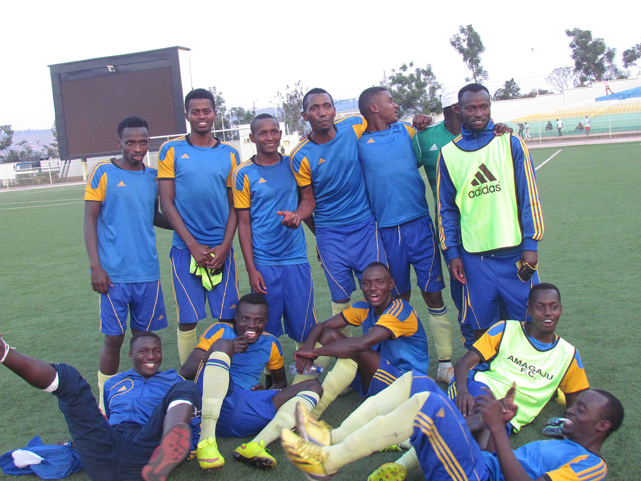 Bwari ubwa mbere Amagaju ageze muri 1/2 mu gikombe cy'Amahoro