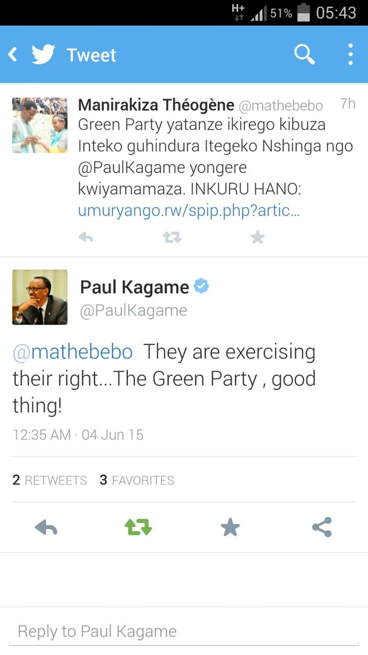 Ibyo nibyo Perezida Kagame yatangaje.